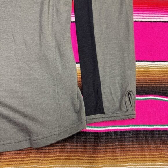 Icebreaker Shirt Mens Small GT 260 Lightweight Baselayer Merino Wool Thumb Holes - Picture 5 of 9